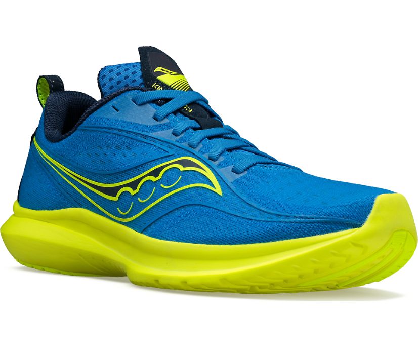 Saucony Boston Kinvara 13 Ženske Tenisiće Plave Žute | WYZ0QRXV