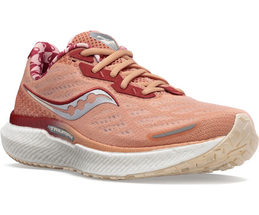 Saucony Bottomless Love Triumph 19 Ženske Tenisiće Koraljne | 9T5M2OB9