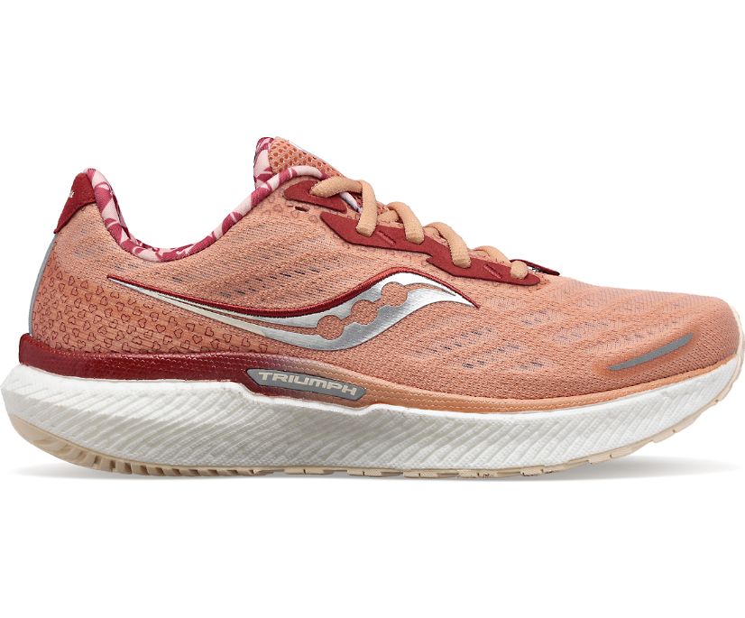 Saucony Bottomless Love Triumph 19 Ženske Tenisiće Koraljne | 9T5M2OB9