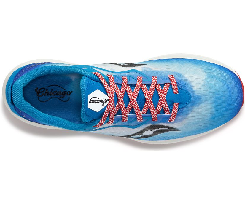 Saucony Chicago Endorphin Speed 2 Muške Tenisiće Plave Crvene | B4CVW005