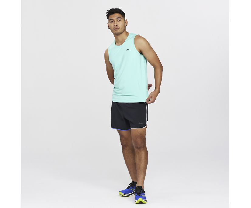 Saucony Dash Tank Muške Tops Menta | U4Q2YUOT