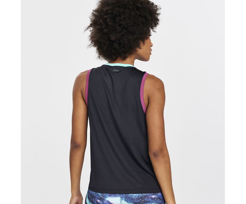 Saucony Dash Tank Ženske Tops Crne | CSQ226D1