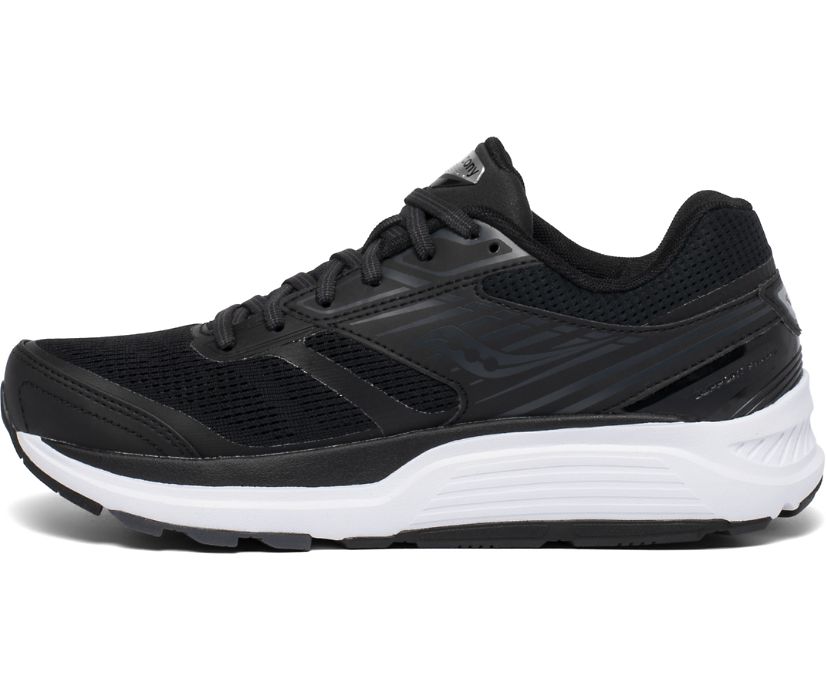 Saucony Echelon 8 Wide Ženske Cipele Crne Bijele | 5BRRHEUC