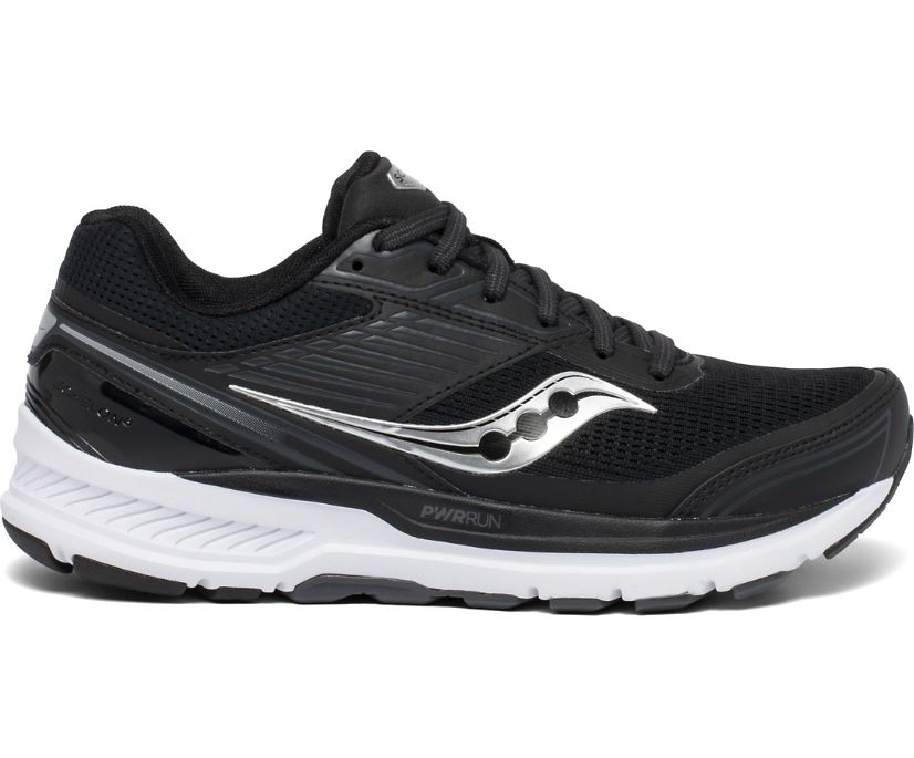 Saucony Echelon 8 Wide Ženske Tenisiće Crne Bijele | AG7P07VE