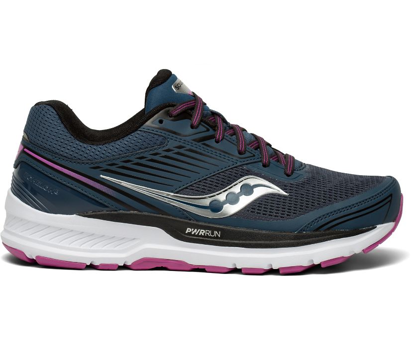 Saucony Echelon 8 Ženske Tenisiće Tamno Zelene Ljubičaste | B64TXENX