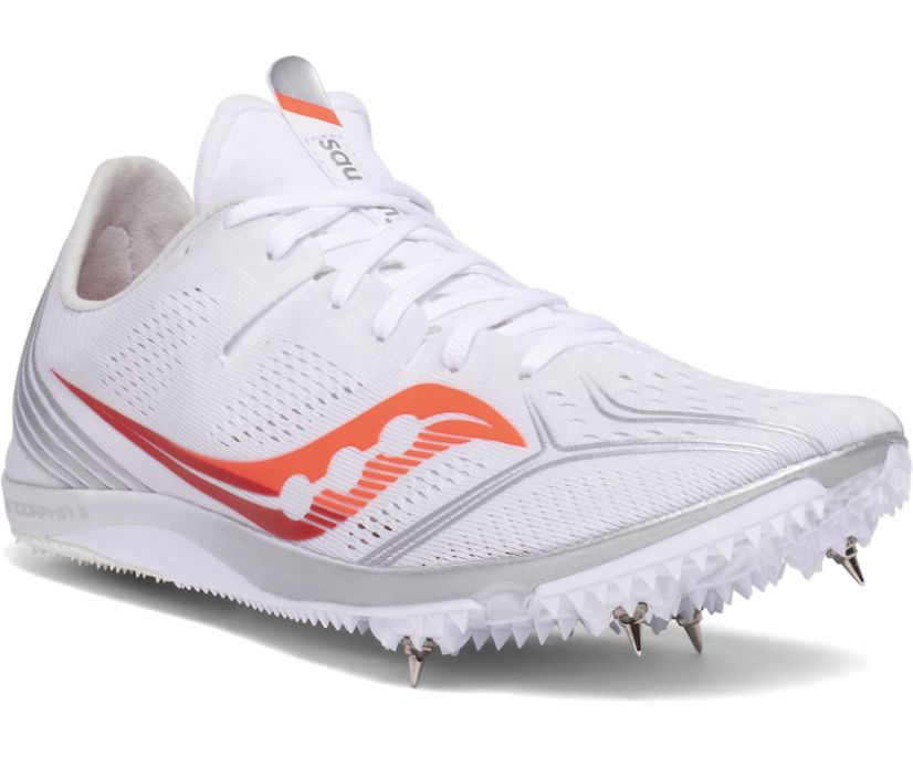 Saucony Endorphin 3 Ženske Tenisiće Bijele Koraljne | 1H655R5H