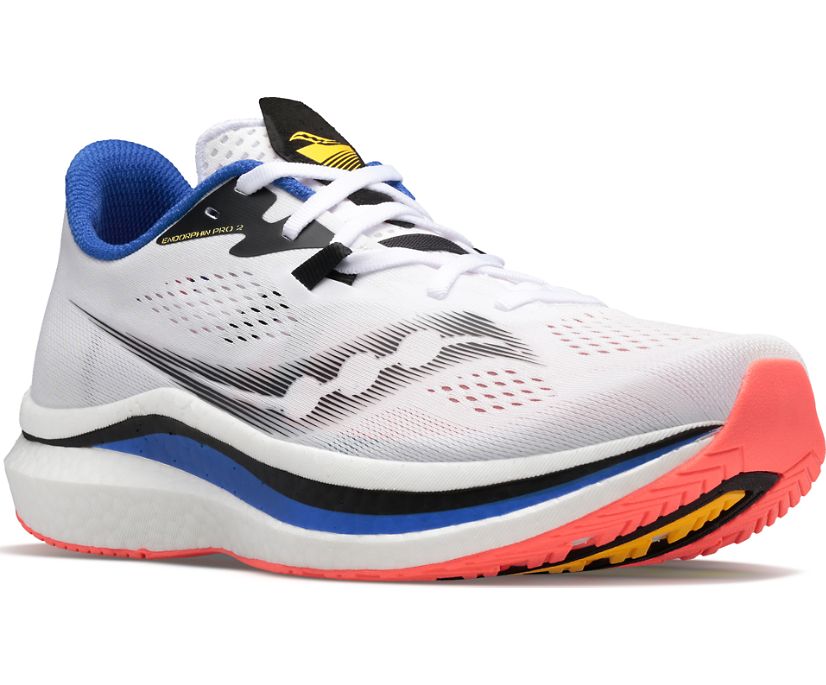 Saucony Endorphin Pro 2 Muške Tenisiće Bijele Narančaste | A8GMH0M1