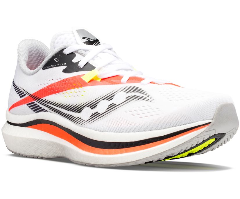 Saucony Endorphin Pro 2 Muške Tenisiće Bijele Narančaste | WMKGTE67