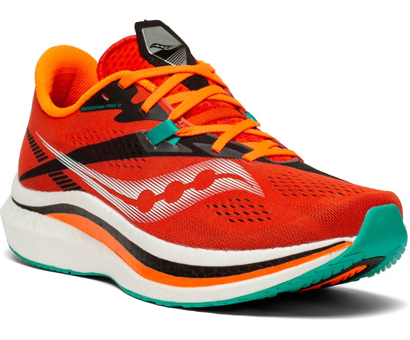 Saucony Endorphin Pro 2 Muške Tenisiće Crvene Crne | W5C9AUZS