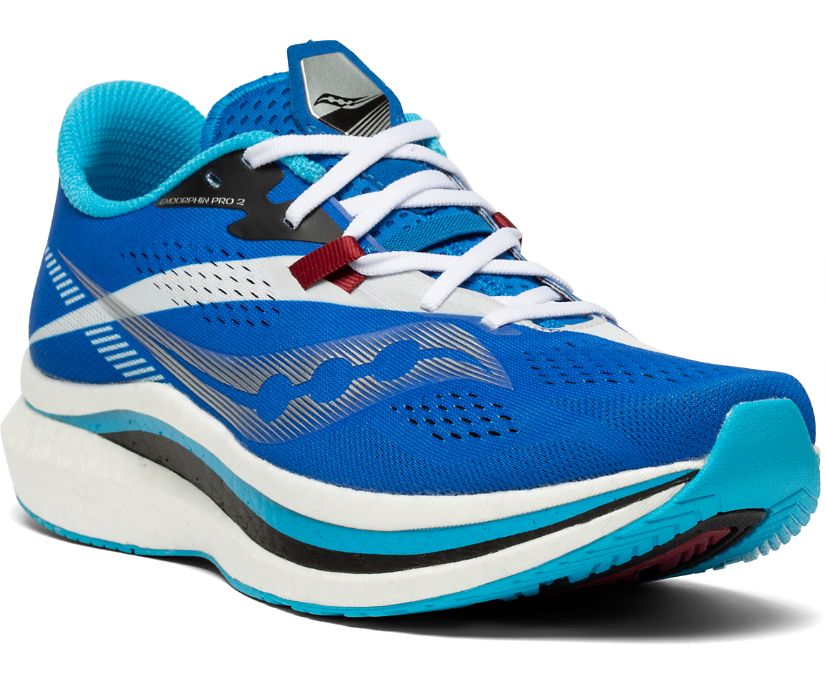 Saucony Endorphin Pro 2 Muške Tenisiće Kraljevska Plava Bijele | E3V1WWGZ