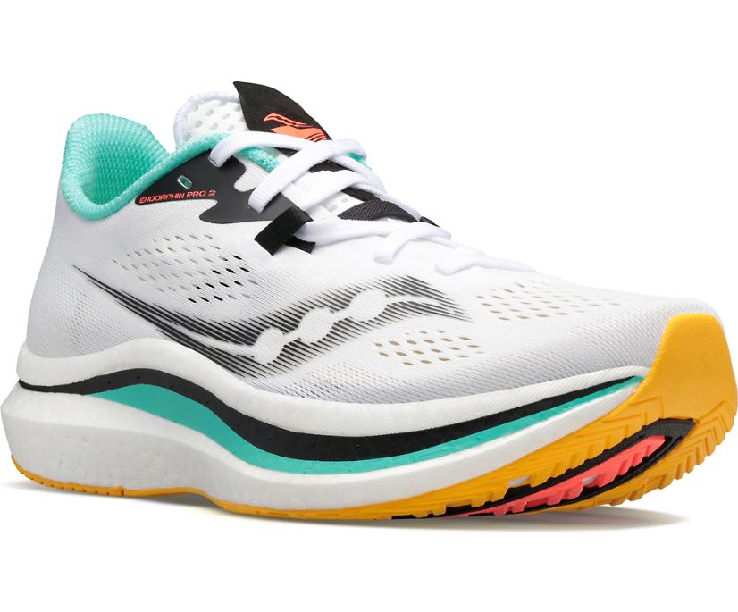 Saucony Endorphin Pro 2 Ženske Tenisiće Bijele Narančaste | 4IFK118L