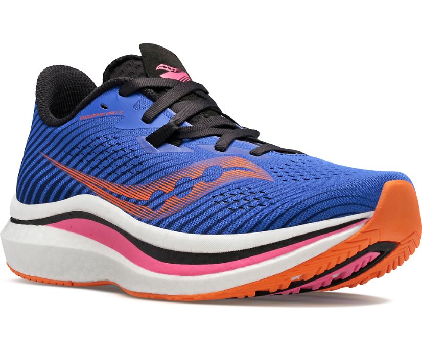 Saucony Endorphin Pro 2 Ženske Tenisiće Plave Narančaste | AGP605H8