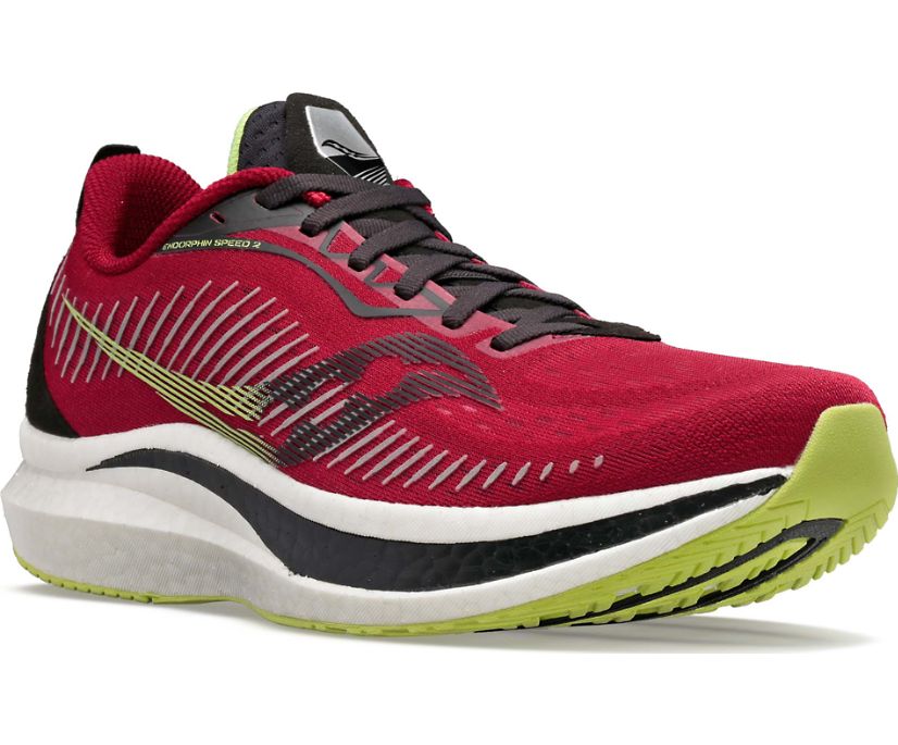 Saucony Endorphin Speed 2 Muške Tenisiće Crvene Svijetlo Zelene | 3UHLSK6M