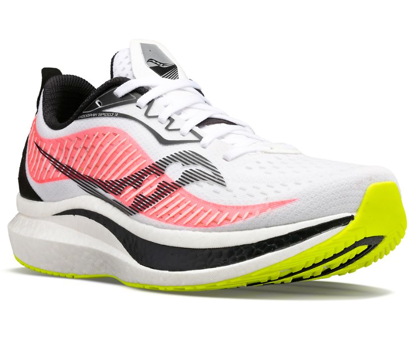 Saucony Endorphin Speed 2 Muške Tenisiće Bijele Crvene | MBWK38L0