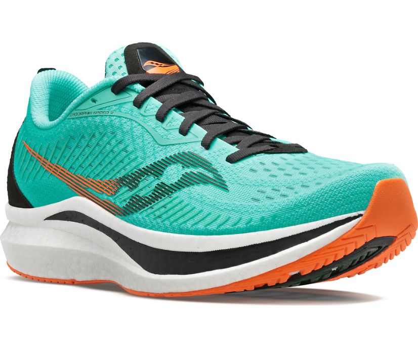 Saucony Endorphin Speed 2 Muške Tenisiće Menta Narančaste | QSJVKO5N