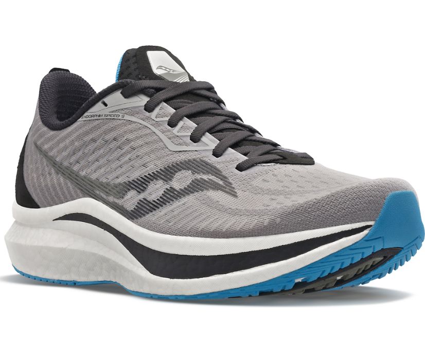 Saucony Endorphin Speed 2 Muške Tenisiće Sive Plave | USK52XQB