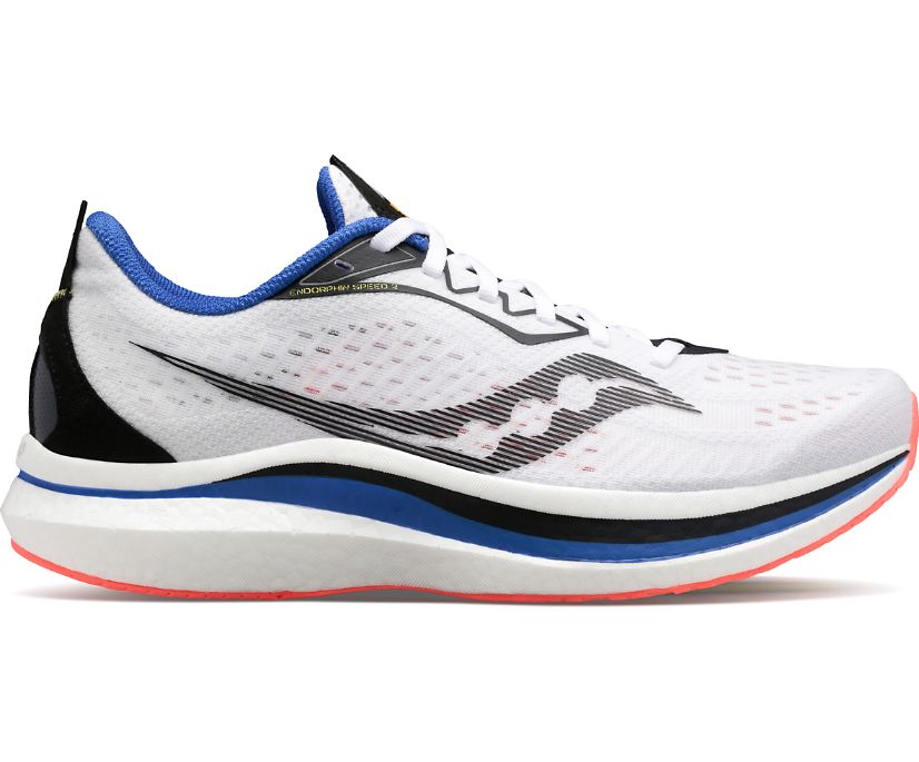 Saucony Endorphin Speed 2 Muške Tenisiće Bijele Narančaste | VZ4VFC4I