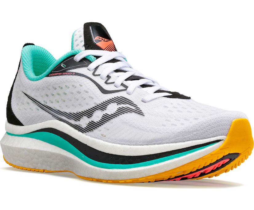 Saucony Endorphin Speed 2 Ženske Tenisiće Bijele Narančaste | 11XKQ77K