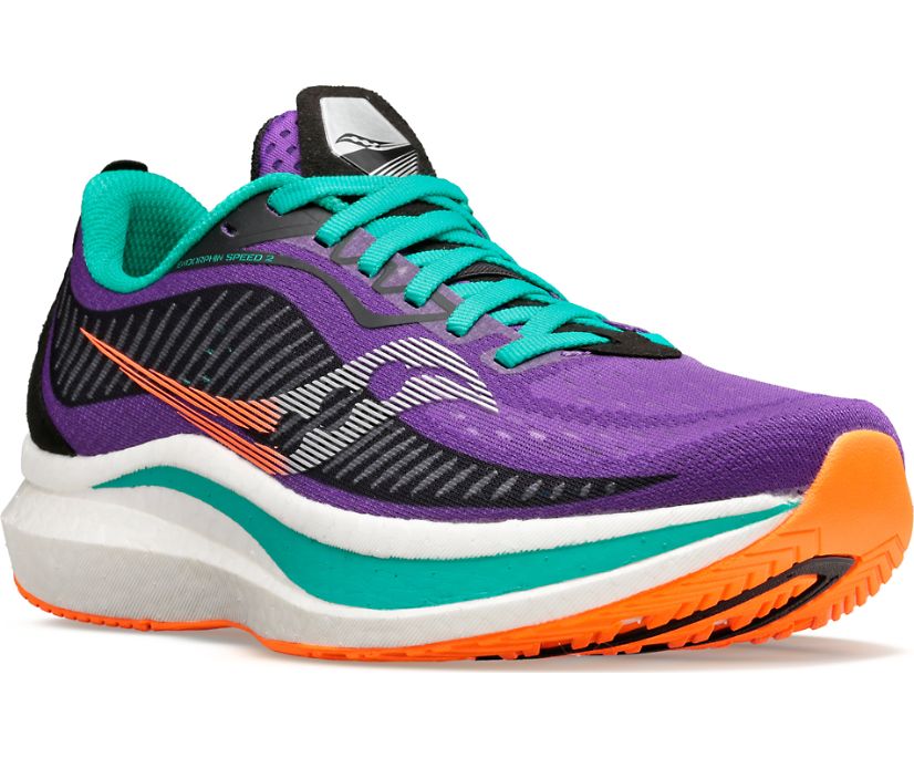 Saucony Endorphin Speed 2 Ženske Tenisiće Ljubičaste Zelene | 4T6RFSF1