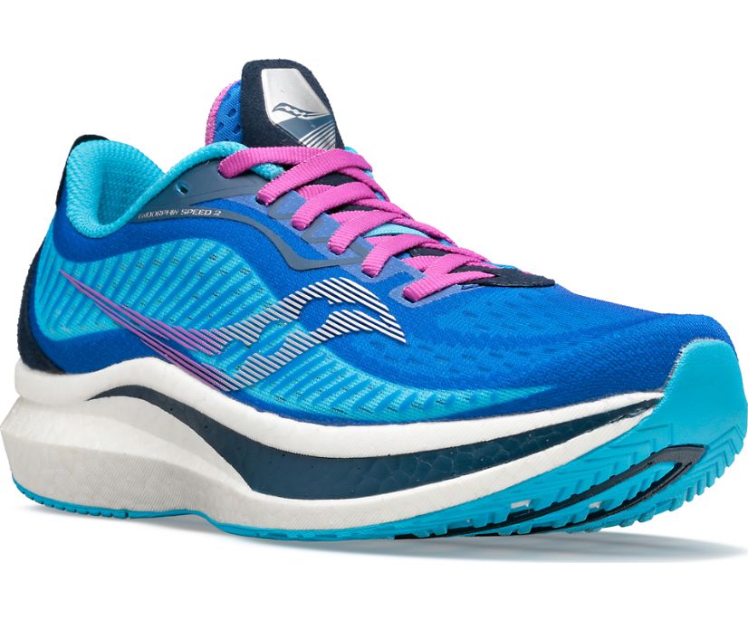 Saucony Endorphin Speed 2 Ženske Tenisiće Kraljevska Plava Plave | 65FUCYW0