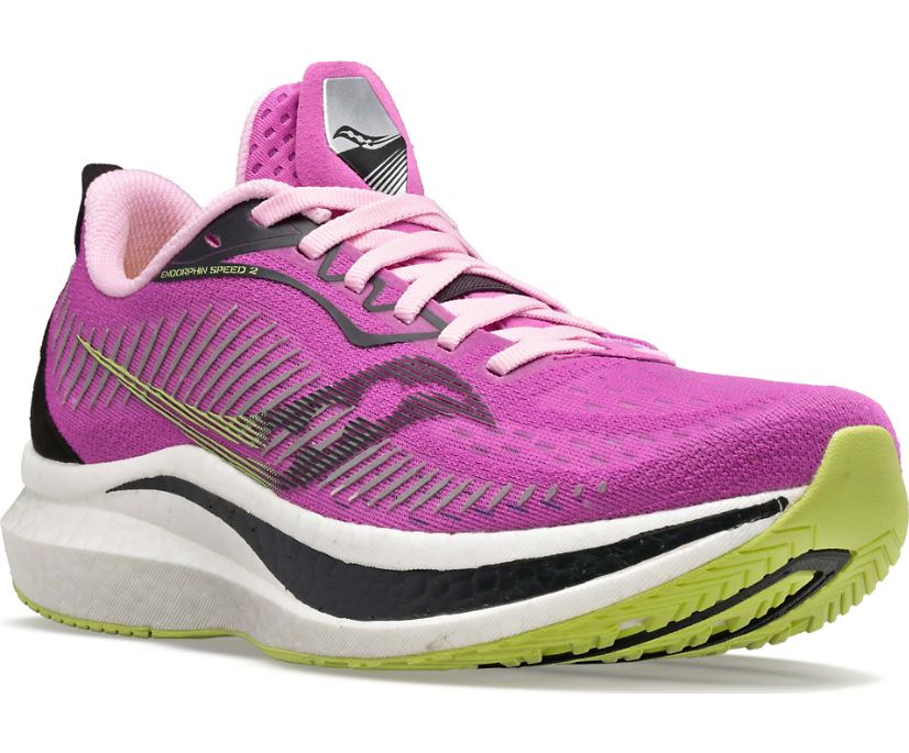 Saucony Endorphin Speed 2 Ženske Tenisiće Ljubičaste Žute | XLGKR3AB