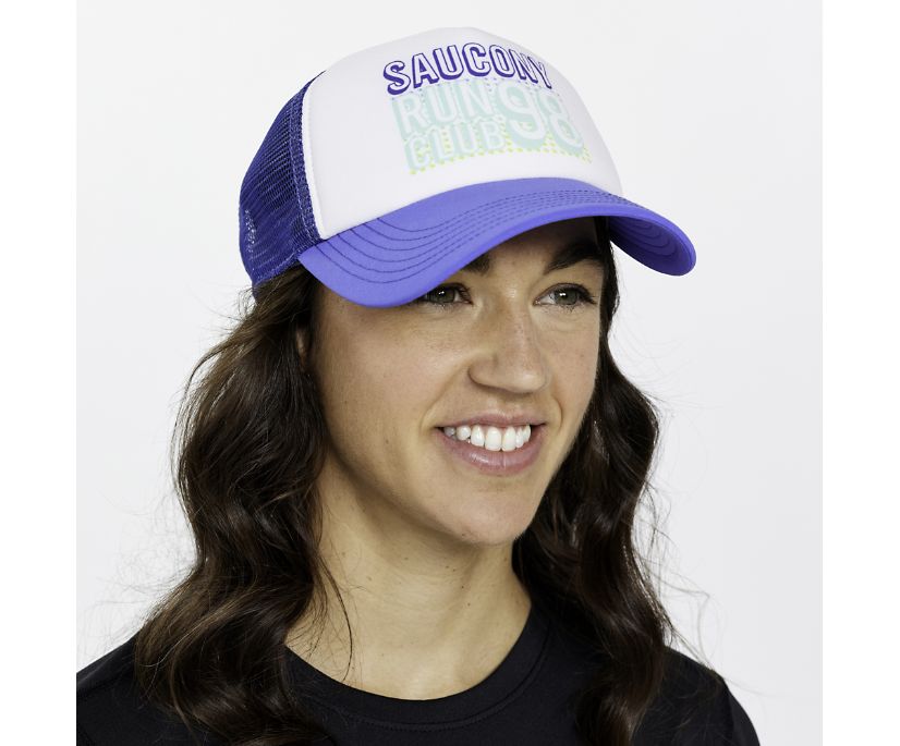 Saucony Foamie Trucker Hat Muške Šeširi Plave | 0ERKZIIL