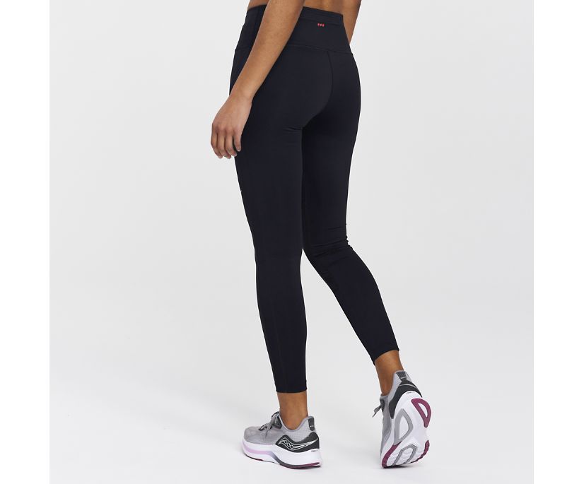 Saucony Fortify Tight Ženske Hlače Crne | DX0CN5UD