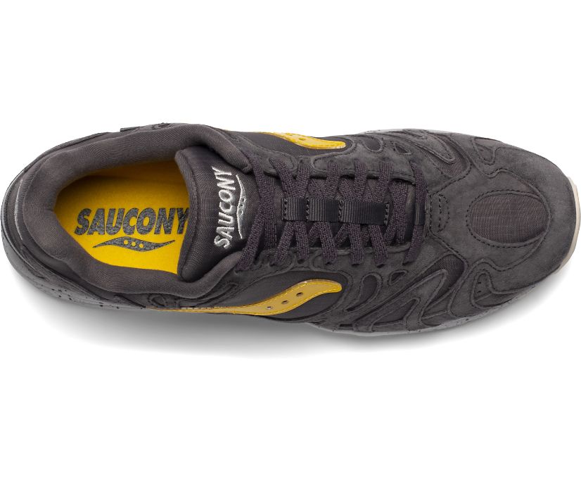 Saucony Grid Azura 2000 Muške Cipele Crne Sive Žute | CAAVZC5G