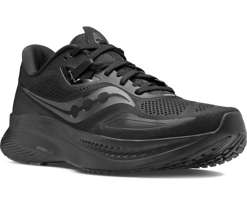 Saucony Guide 15 Muške Cipele Za Hodanje Crne | 8PNBILVR