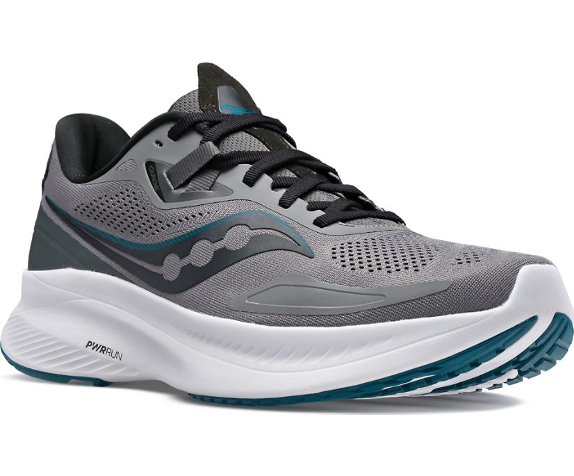 Saucony Guide 15 Muške Tenisiće Tamno Sive Tirkizne | GP5B6A6U