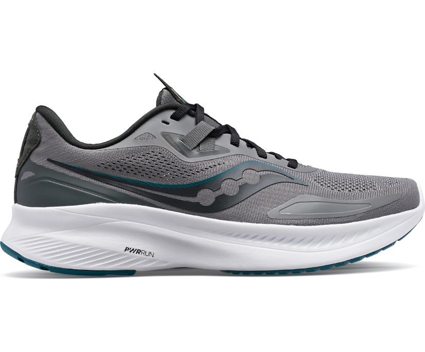 Saucony Guide 15 Muške Tenisiće Tamno Sive Tirkizne | GP5B6A6U