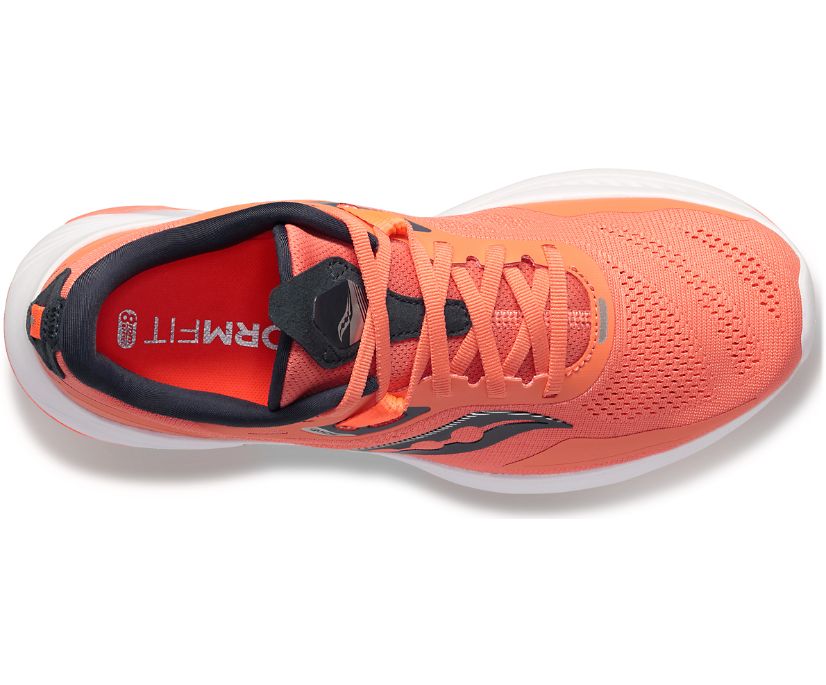 Saucony Guide 15 Ženske Tenisiće Koraljne Crne | G163046W