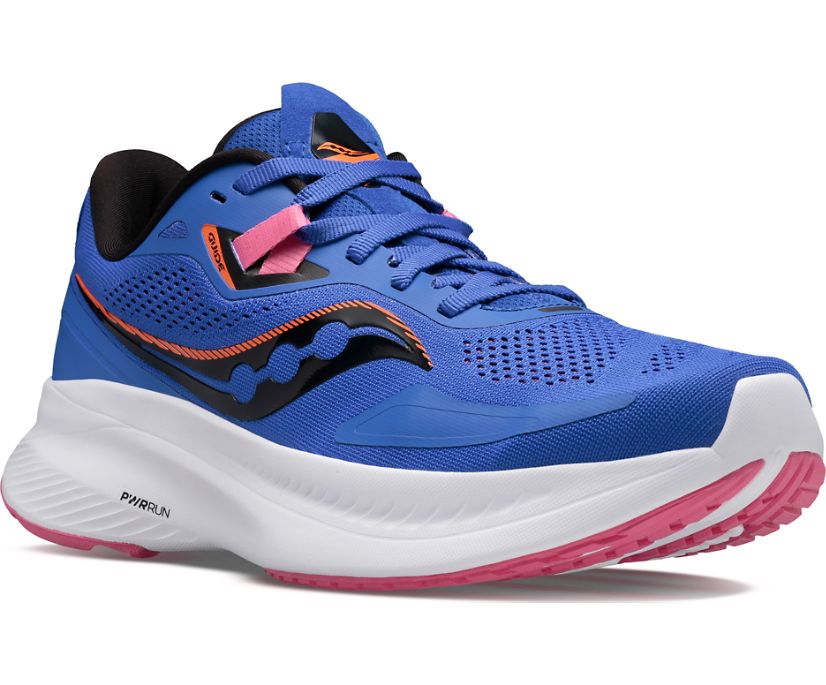 Saucony Guide 15 Ženske Tenisiće Plave Narančaste | KTWN70TM