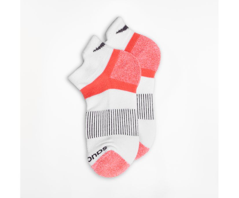 Saucony Inferno No Show Tab 3-Pack Socks Muške Čarape Bijele | FSBD3PIU