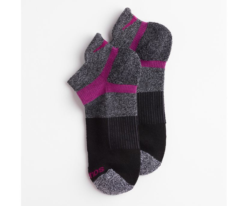 Saucony Inferno No Show Tab 3-Pack Socks Ženske Čarape Roze | ICPII0GI