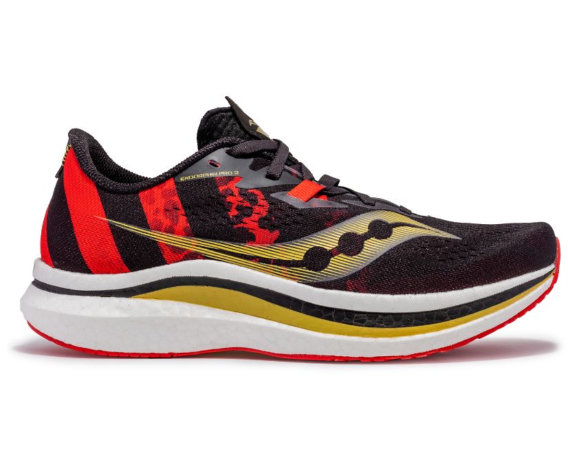 Saucony Kellen Endorphin Pro 2 Muške Tenisiće Crne Crvene | LW38PC3H