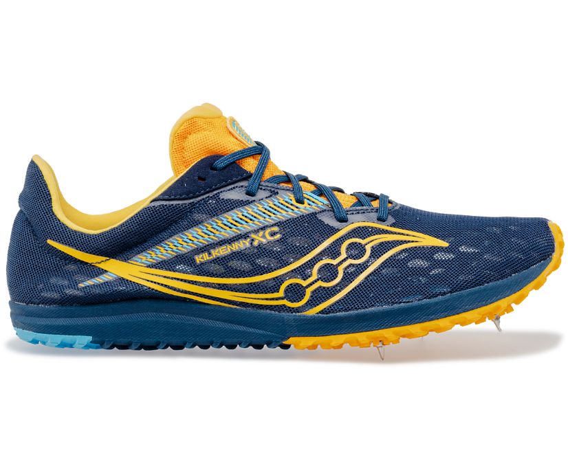 Saucony Kilkenny XC9 Flat Muške Tenisiće Ljubičaste Žute | M167QRDH