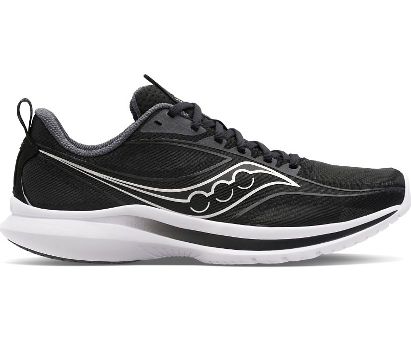 Saucony Kinvara 13 Wide Ženske Tenisiće Crne Srebrne | 39FQTH10