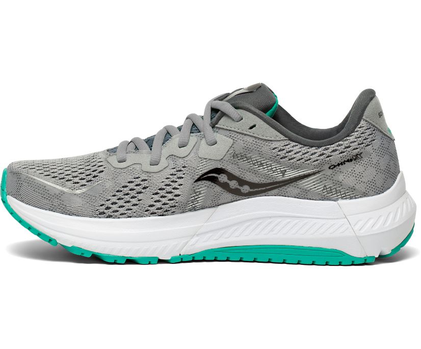 Saucony Omni 20 Wide Ženske Cipele Sive Zelene | MDPDVVPR