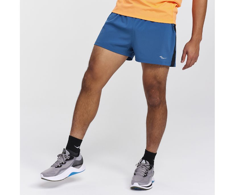 Saucony Outpace 3\' Short Muške Hlače Tamnoplave | MSNY7Q7N