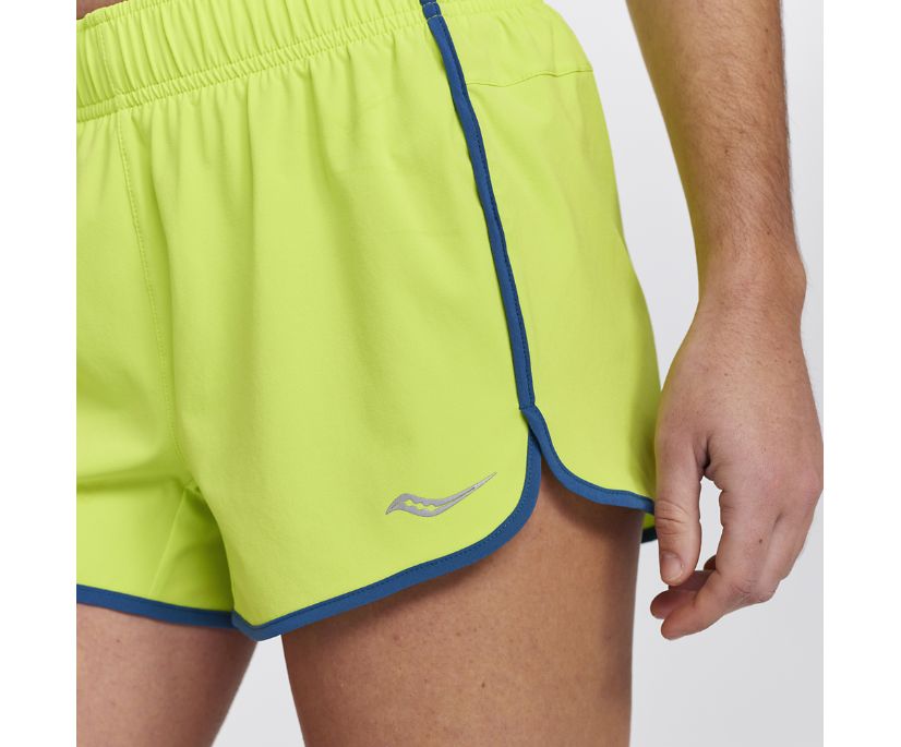 Saucony Outpace 3' Short Ženske Hlače Svijetlo Zelene | 6MGYAZEL