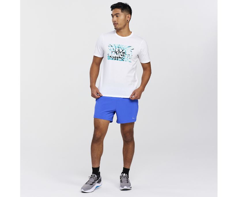 Saucony Outpace 5' Short Muške Hlače Plave | 2U3QS6U8