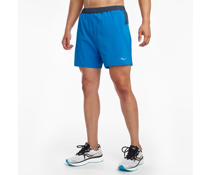 Saucony Outpace 5\' Short Muške Hlače Plave | N799525J