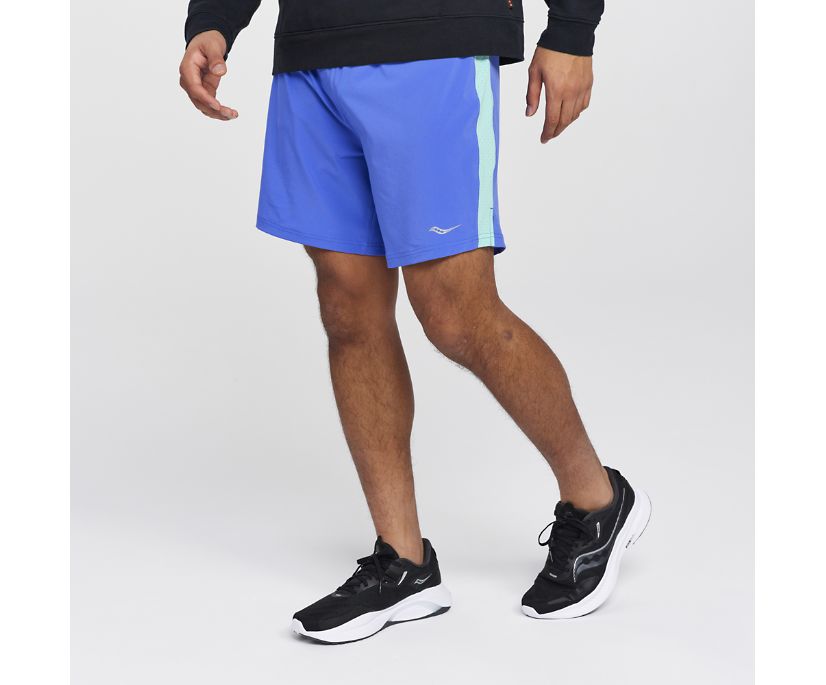 Saucony Outpace 7\' Short Muške Hlače Plave | RF527GMM