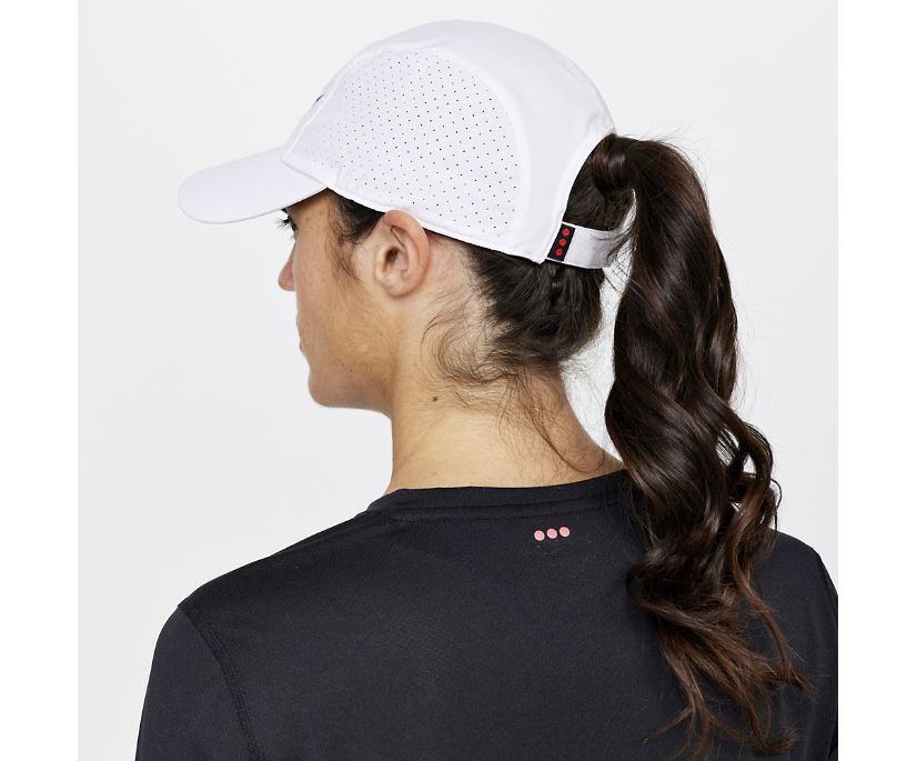 Saucony Outpace Hat Muške Šeširi Bijele | 9TODOF1Z