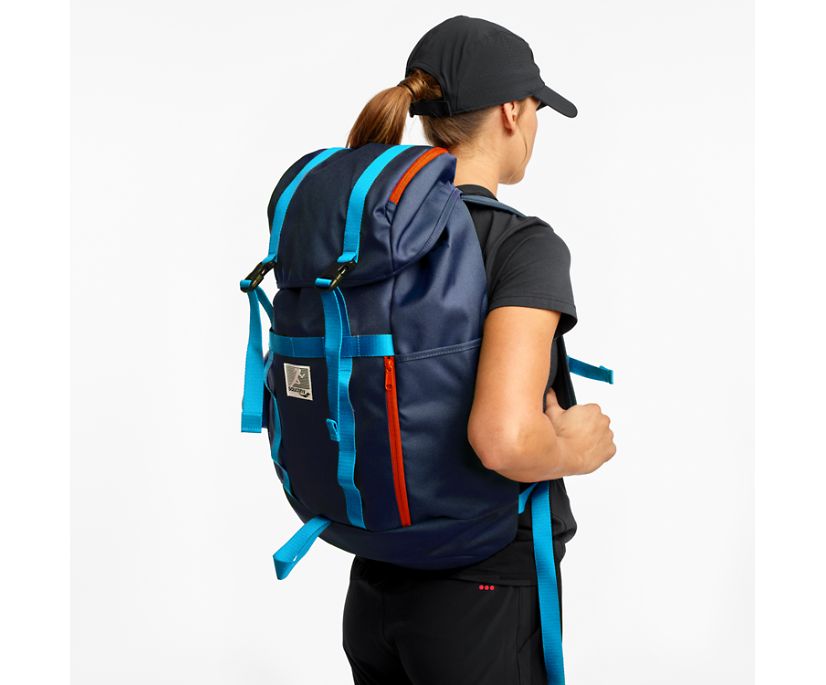 Saucony Overhaul Backpack Muške Torbe i ruksači Sive Plave | NF3E2V5U