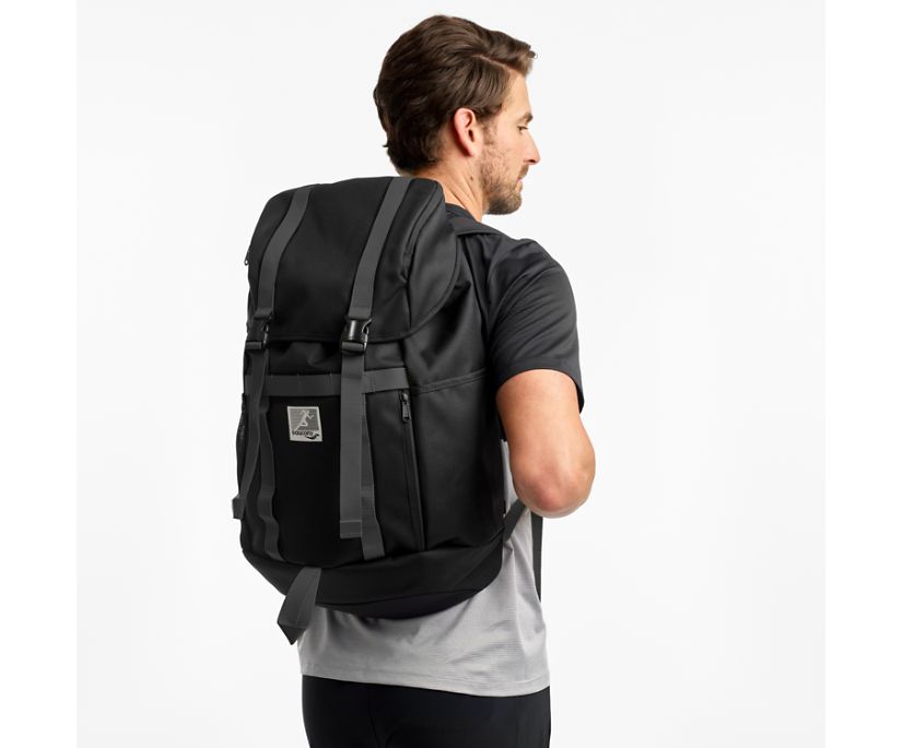 Saucony Overhaul Backpack Muške Torbe i ruksači Crne Crne | TCE1K8OJ