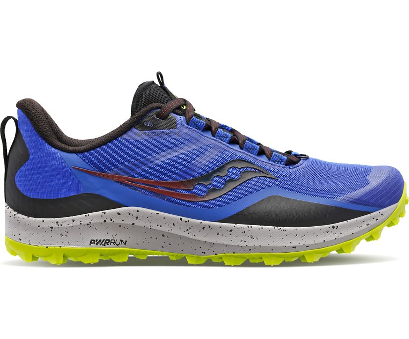 Saucony Peregrine 12 Muške Trail Tenisice Plave Žute | WW8WTE2H