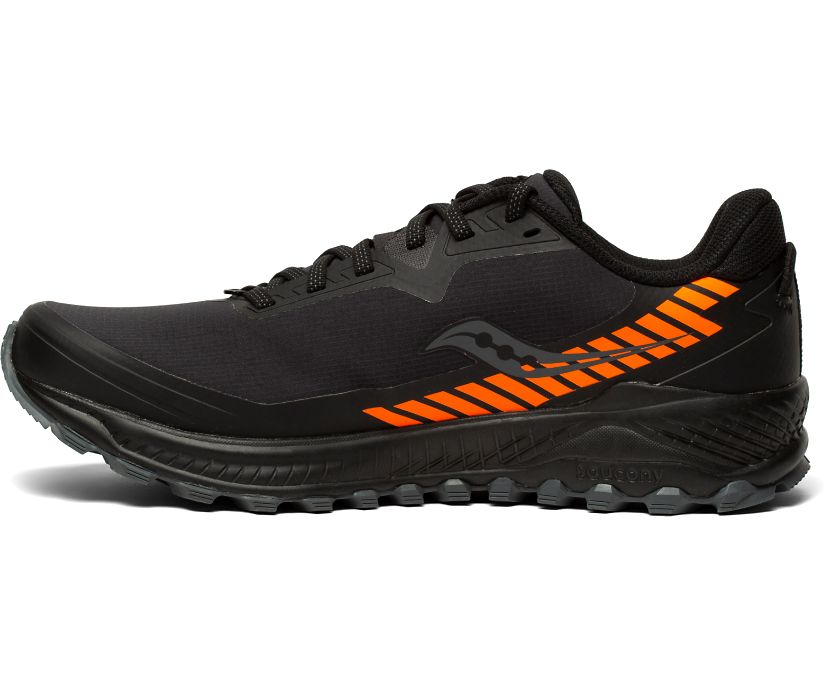 Saucony Peregrine ICE+ Muške Tenisiće Crne Narančaste | DVLRKIET