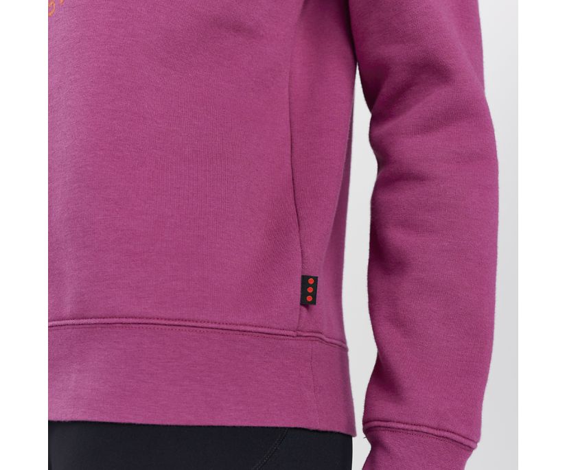 Saucony Rested Crewneck Ženske Tops Roze | 7DQWZL7D